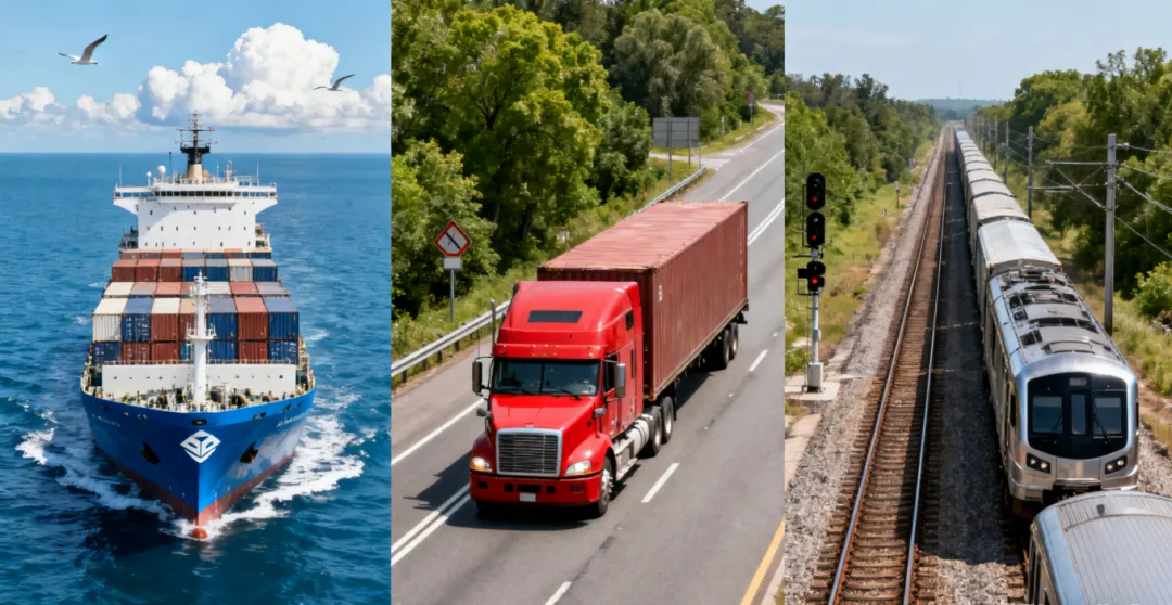 海运与陆运、、、铁运的本钱时效比照：何种情形选择海运更划算？？？